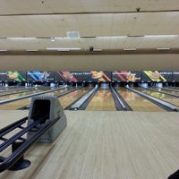 Photo taken at AMF Garden City Lanes by Lana on 2/1/2013