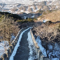 Photo taken at The Great Wall at Mutianyu by Bridget O. on 12/27/2023