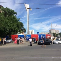 Photo taken at Стела «Освободителям Ростова» by Владимир П. on 6/17/2018