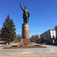 Photo taken at Памятник С. М. Кирову by Владимир П. on 4/30/2018