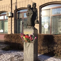 Photo taken at Памятник Детям Блокадного Ленинграда by Владимир П. on 11/26/2017