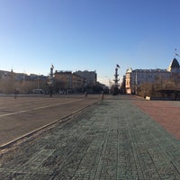 Photo taken at Площадь Ленина by Владимир П. on 10/31/2016
