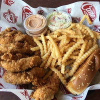 Photo taken at Raising Cane&amp;#39;s Chicken Fingers by Chris on 4/4/2019