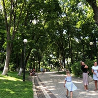 Photo taken at Mariinsky Park by Hasan I. on 7/27/2019