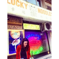 Photo taken at Lucky Noodles by Elizaveta A. on 4/18/2013
