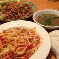 Photo taken at Nisa Thai Restaurant by Chawi on 9/30/2012