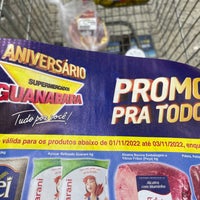 Photo taken at Supermercado Guanabara by Crixt O. on 11/3/2022