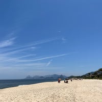 Photo taken at Praia de Camboinhas by Crixt O. on 10/29/2022