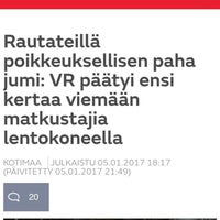 Photo taken at VR Karjaa by Mina V. on 1/9/2017