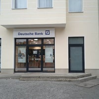 Photo taken at Deutsche Bank Filiale by Matthias on 9/15/2012