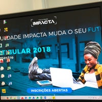 Photo taken at Impacta Certificação e Treinamento by Fernando F. on 7/25/2018