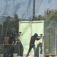 Photo taken at Santa Clara Paintball by Janet F. on 4/2/2016
