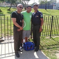 Photo taken at Crotona Park tennis courts by andre r. on 8/11/2014