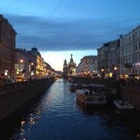 Photo taken at Griboyedov Canal by Vladimir on 5/3/2013