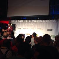 Photo taken at Euro Fan Café Vienna by Vincent M. on 5/20/2015