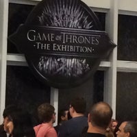 Photo taken at Game of Thrones: The Exhibition by Anderson G. on 4/5/2014