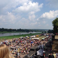 Photo taken at Elbeflohmarkt by Marc H. on 8/10/2013