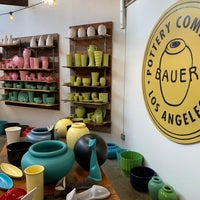Photo taken at Bauer Pottery Showroom by Chris K. on 8/2/2020