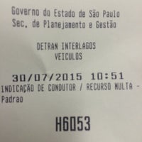 Photo taken at Departamento Estadual de Trânsito de São Paulo (DETRAN) by Demian S. on 7/30/2015