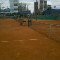 Photo taken at Obras Tenis Club by Maria L. on 10/14/2012