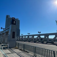 Photo taken at Shirahige Bridge by chan b. on 11/19/2023