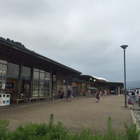 Photo taken at 道の駅 上品の郷 by chan b. on 7/17/2016