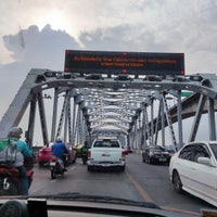 Photo taken at Krung Thep Bridge by Yuttana Y. on 5/22/2023