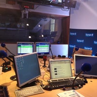 Photo taken at Europe 1 by Gaelle A. on 5/1/2013