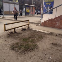 Photo taken at Остановка «Станция метро «Победа» by Mitya M. on 4/13/2016
