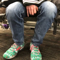Photo taken at Gate A14 by Amy L. on 12/25/2018
