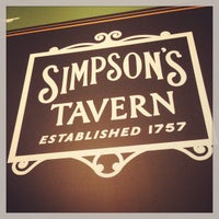 Photo taken at Simpson&amp;#39;s Tavern by Luis S. on 7/23/2013