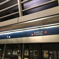 Photo taken at Terminal 1 Metro Station by Reena B. on 11/8/2018