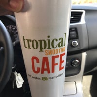 Photo taken at Tropical Smoothie Cafe - Alpharetta by Shawn D. on 10/17/2016