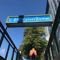 Photo taken at U Kaiserdamm by Moudar Z. on 7/26/2018