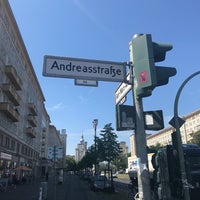 Photo taken at U Strausberger Platz by Moudar Z. on 7/30/2018