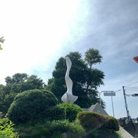 Photo taken at 岡本かの子文学碑 by futo_pyong on 6/9/2020