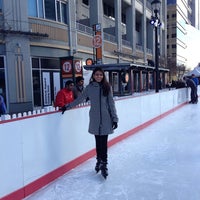Photo taken at Atlantic Station Ice Skating Rink by Nishant M. on 1/25/2014