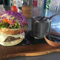 Photo taken at Om Burger by Skejgo M. on 6/27/2017