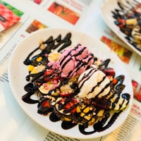 Photo taken at Waffle Art by Najat A. on 7/31/2018