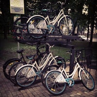Photo taken at Перша київська велосипедна парковка by Eduard L. on 5/18/2013