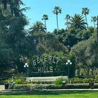 Photo taken at Beverly Hills Sign by Mehmet Can on 4/6/2024