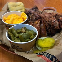 Photo taken at Dickey&amp;#39;s Barbecue Pit by Doug D. on 4/4/2014