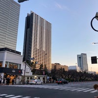 Photo taken at Kagurazaka shita Intersection by Hiro Ino on 3/3/2021