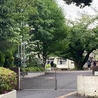 Photo taken at 東京都立 杉並総合高等学校 by Hiro Ino on 4/22/2022