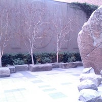 Photo taken at 199 Freemont Poetry/Sculpture Garden. by Nils H. on 2/28/2013