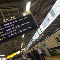 Photo taken at Shinkansen Platforms by Moko on 9/8/2015