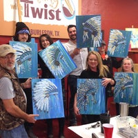 Photo taken at Painting with a Twist by Queen👑💙 on 2/19/2018