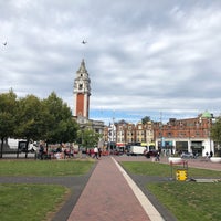 Photo taken at Windrush Square by Alexia K. on 9/16/2018