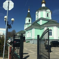 Photo taken at Храм Преподобного Сергия Радонежского by Барсик К. on 4/10/2016