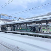 Photo taken at Iwamizawa Station (A13) by さとう on 2/11/2024